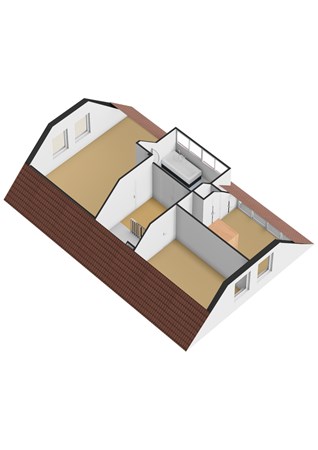 Floorplan - Gaagweg 36B, 2636 AK Schipluiden